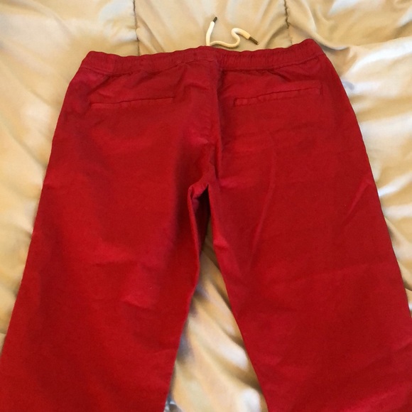 Great condition. Forever 21 red Joggers - Picture 5 of 5